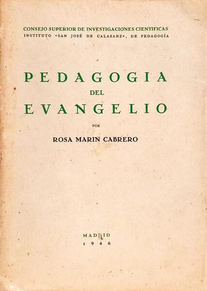 PEDAGOGIA DEL EVANGELIO.