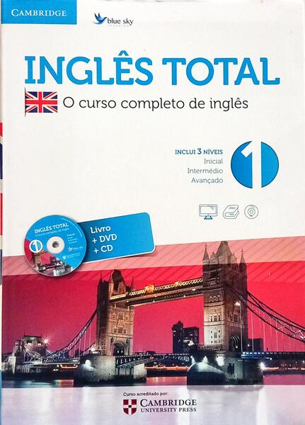 INGLÊS TOTAL, O CURSO COMPLETO DE INGLÊS.