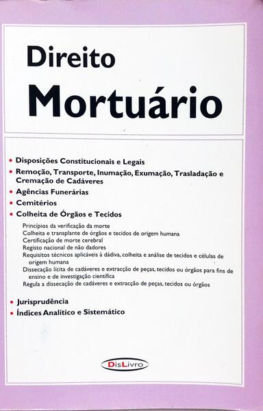 DIREITO MORTUÁRIO.
