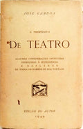 A PROPÓSITO DE TEATRO.