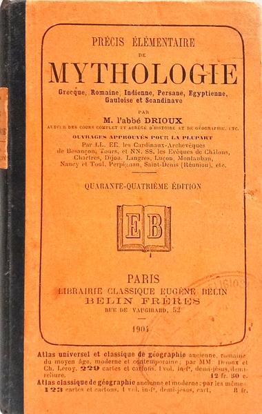 PRÉCIS ÉLÉMENTAIRE DE MYTHOLOGIE.