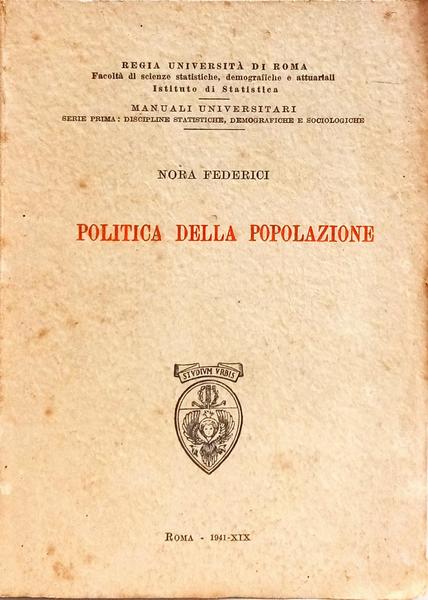 POLITICA DELLA POPOLAZIONE.