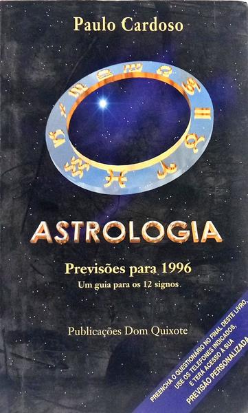 ASTROLOGIA: PREVISÕES PARA 1996. [1.ª EDIÇÃO]