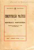 CONSTITUIÇÃO POLÍTICA DA REPÚBLICA PORTUGUESA.