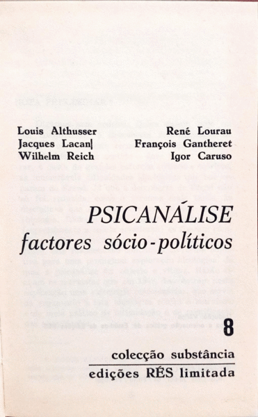 PAICANÁLISE: FACTORES SÓCIO-POLÍTICOS.