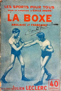 LA BOXE ANGLAISE ET FRANÇAISE.