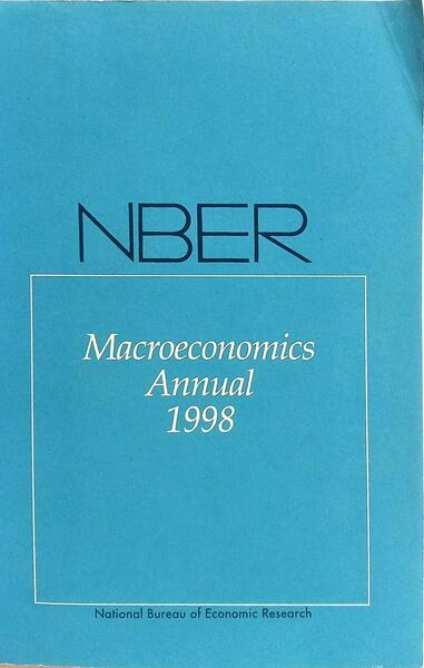 NBER MACROECONOMICS ANNUAL 1998.