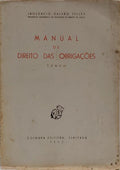 MANUAL DE DIREITO DAS OBRIGAÇÕES, TOMO I.