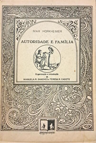 AUTORIDADE E FAMÍLIA. [1.ª EDIÇÃO]