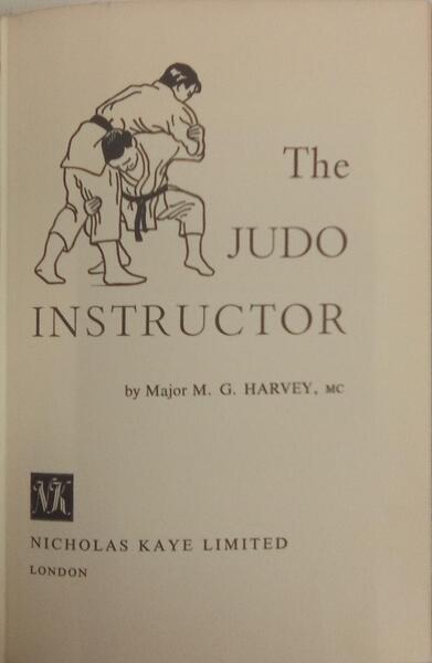 THE JUDO INSTRUCTOR.