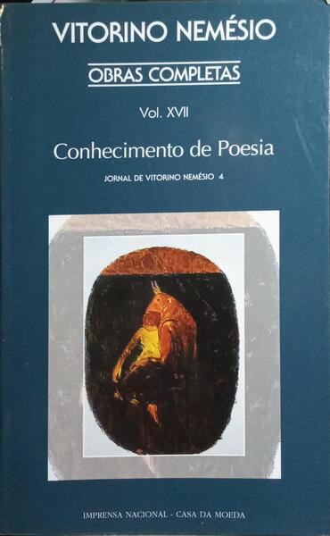 CONHECIMENTO DE POESIA. [3.ª EDIÇÃO]