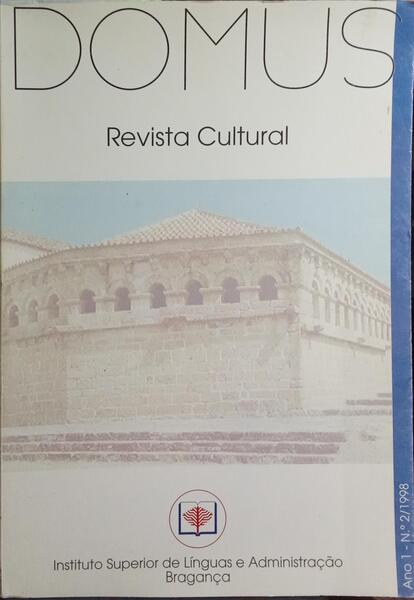 DOMUS - REVISTA CULTURAL, ANO 1, N.º 2, 1998.