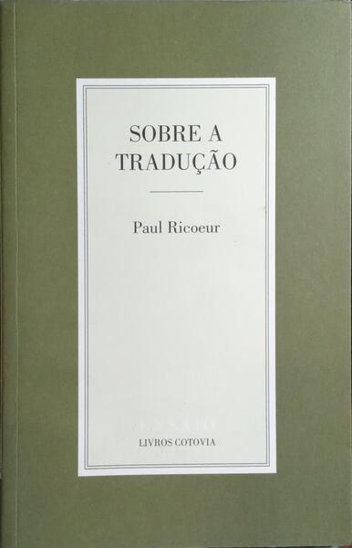 SOBRE A TRADUÇÃO.