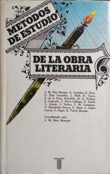 MÉTODOS DE ESTUDIO DE LA OBRA LITERARIA.