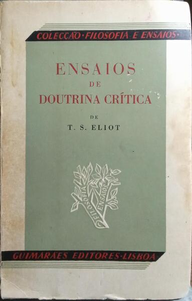 ENSAIOS DE DOUTRINA CRÍTICA.