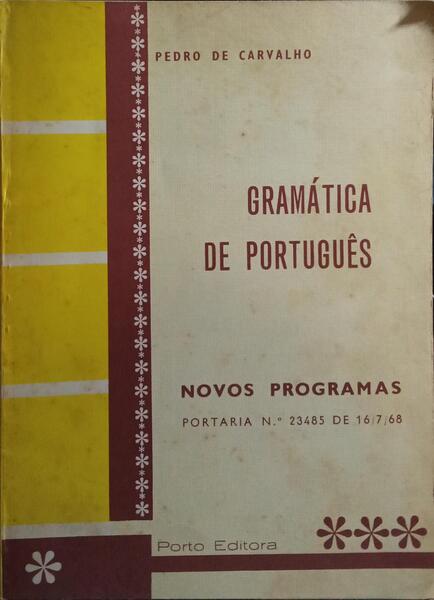 GRAMÁTICA DE PORTUGUÊS.