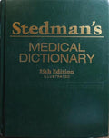 STEDMAN'S MEDICAL DICTIONARY.