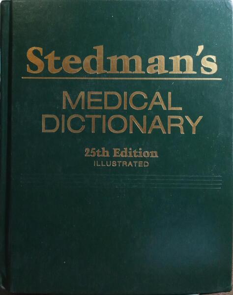 STEDMAN'S MEDICAL DICTIONARY.