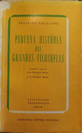 PEQUENA HISTÓRIA DAS GRANDES FILOSOFIAS.