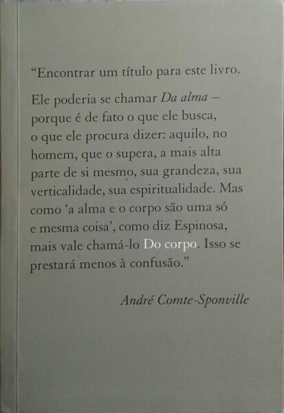 DO CORPO.