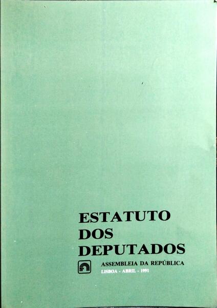 ESTATUTO DOS DEPUTADOS.