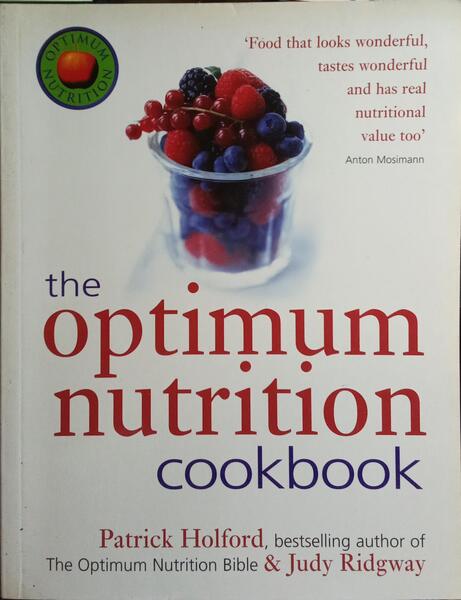 THE OPTIMUM NUTRITION COOKBOOK.