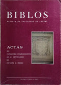 BIBLOS, VOL. LXIX, 1993. ACTAS DO CONGRESSO COMEMORATIVO DO 6.º CENTENÁRIO DO INFANTE D. PEDRO.