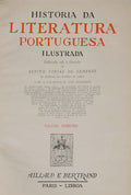 HISTORIA DA LITERATURA PORTUGUESA ILUSTRADA. [4 VOLS. - ENC. EDITOR TELA]
