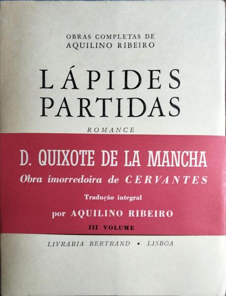 LÁPIDES PARTIDAS. [COM TARJA]