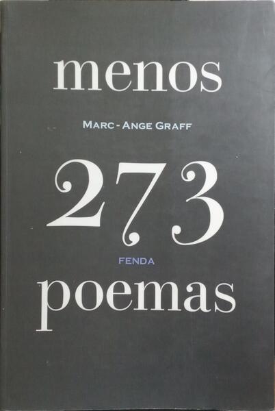 MENOS 273 POEMAS.