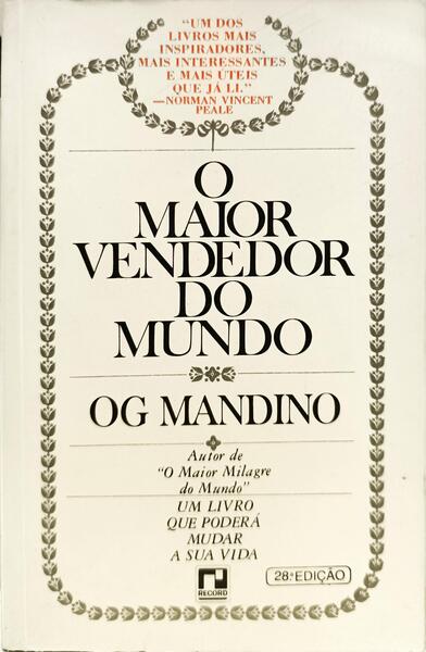 O MAIOR VENDEDOR DO MUNDO. [28.ª EDIÇÃO]