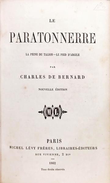 LE PARATONNERRE.