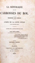 LA RÉPUBLIQUE DANS LES CARROSSES DU ROI.