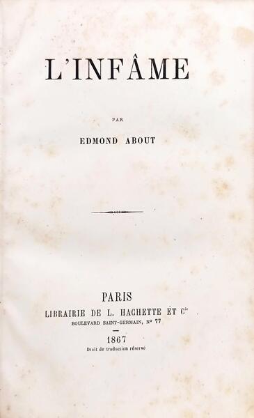 L'INFÂME.