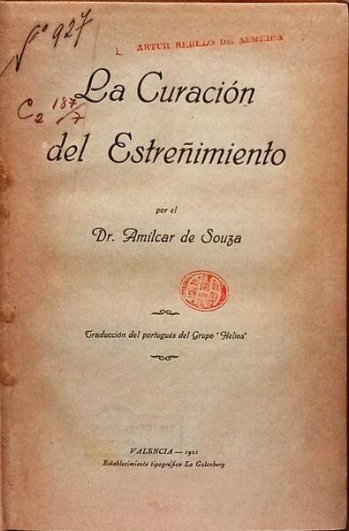 LA CURACIÓN DEL ESTREÑIMIENTO.