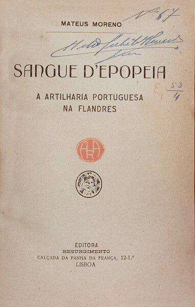 SANGUE D'EPOPEIA.