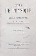 COURS DE PYSIQUE DE L'ÉCOLE POLYTECHNIQUE. [VOL. 2]