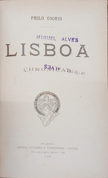 LISBOA, CHRONICAS.