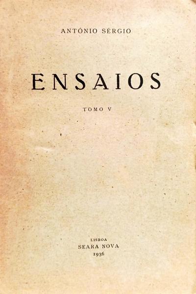 ENSAIOS, TOMO V. [1936]