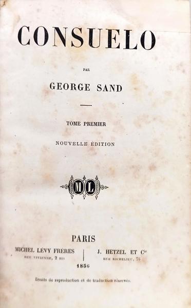 CONSUELO. [2 VOLS.]