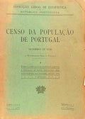 CENSO DA POPULAÇÃO DE PORTUGAL: DEZEMBRO DE 1930, 7.º RECENSEAMENTO GERAL DA POPULAÇÃO. [4 VOLS.]