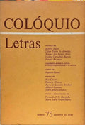 COLÓQUIO LETRAS, N.º 75, SETEMBRO 1983.