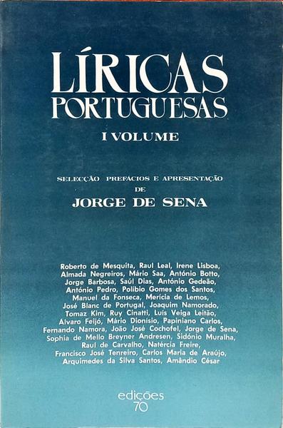LÍRICAS PORTUGUESAS. [2 VOLS.]