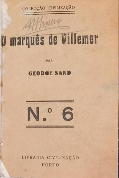 O MARQUÊS DE VILLEMER.