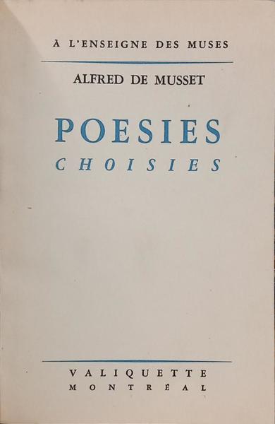 POESIES CHOISIES.