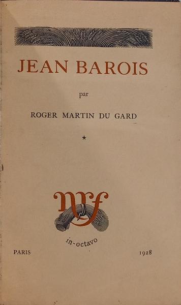 JEAN BAROIS. [2 VOLS.]