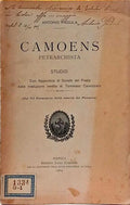 CAMOENS PETRARCHISTA: STUDIO.
