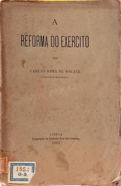 A REFORMA DO EXERCITO.