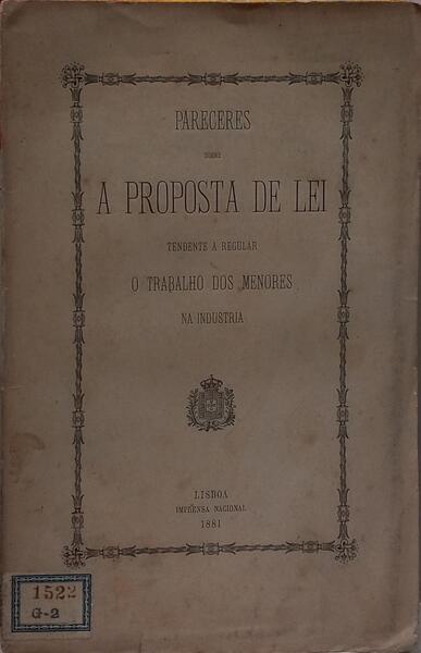 PARECERES SOBRE A PROPOSTA DE LEI.