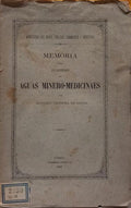 MEMÓRIA SOBRE UMA CLASSIFICAÇÃO DE ÁGUAS MINERO-MEDICINAES.